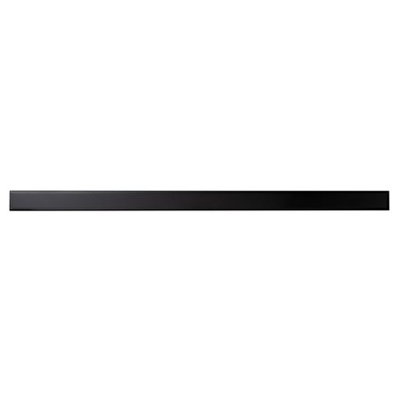 Alfi Brand 59" Black Matte Stainless Steel Linear Shower Drain with Solid Cover ABLD59B-BM